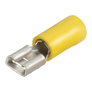 Narva Yellow 6.3mm Female Blade Crimp Terminal (Pack Of 100) 