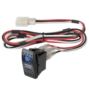 Narva Heavy Duty 12V Illuminated Driving Light Rocker Switch 