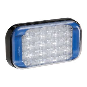 Narva 9-33V High Powered Blue LED Warning Light With 5 Flash Patterns (180 X 100 X 37mm) 