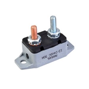 Narva 50 Amp Manual Reset Plastic Circuit Breaker  