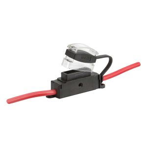 Narva "Audio" In Line Maxi Blade Fuse Holder With Transparent Cover 