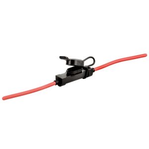 Narva Low Profile In Line Micro Blade Fuse Holder With Weatherproof Cap (Blister Pack Of 1) 