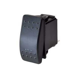 Narva Replacement Off/Mom On Rocker Switch With Green LED To Suit Switch Panels (Blister Pack Of 1)