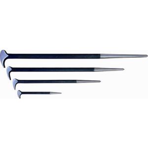KC 4 Piece Rolling Head Pry Bar Set