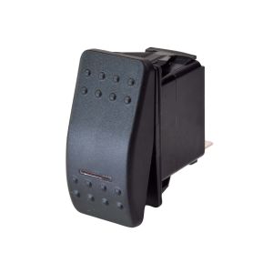 Narva Replacement Off/Mom On Rocker Switch With Red LED To Suit Switch Panels (Blister Pack Of 1) 