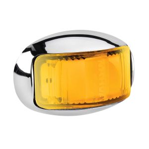 Narva 9-33V LED Indicator Light With Chrome Housing (76 X 50 X 34mm) 