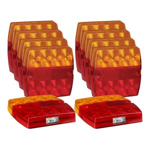 Narva 12V Slimline LED Combination Tailight With Number Plate Light (Pack Of 10) 