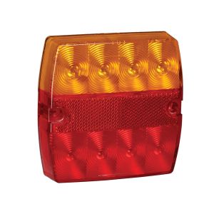 Narva 9-33V Slimline LED Combination Tailight With Number Plate Light (107 X 107 X 26mm) (Blister Pack Of 1)