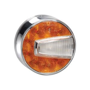 Narva 12V Lh Front LED Park/Indicator Light (80mm X 45mm Round) 