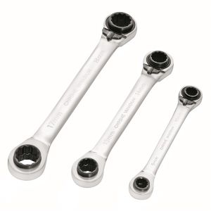 Toledo Metric Dual Head Ring Ratchet Set