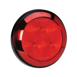 Narva 12V LED Stop/Tail Light With Chrome Ring (130mm X 30mm Round) 