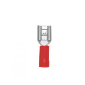 Quikcrimp Yellow 9.5mm Female Blade Crimp Terminal (Pack Of 50) 