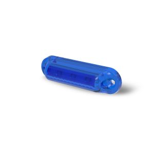 LED 12V Blue Marker Light (58 X 16 X 13mm) (Blister Pack Of 2) 