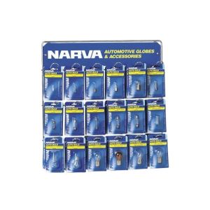 Narva 12V Premium Blistered Popular Globe Cabinet 