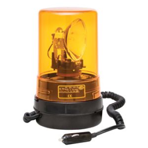 Hella 12V Amber Rotating Beacon With Magnetic Base