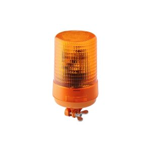 Hella Kl600 Series 24V Amber Pole Mount Beacon With Optics Lens