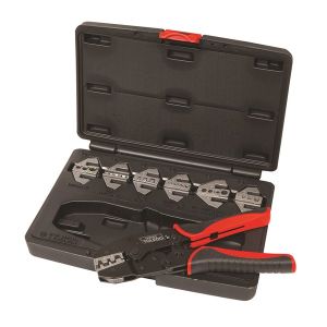 Toledo Ratchet Style Multi Head Crimping Plier
