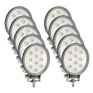 Narva 9-33V 1000 Lumens Flood Beam LED Worklight (Pack Of 10) 