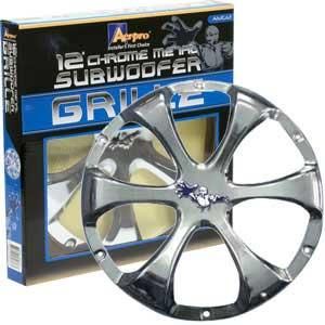 Aerpro 12" Chrome Sub Woofer Grille  