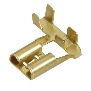 Narva 6.3mm Uninsulated Flag Crimp Terminal (Pack Of 100) 