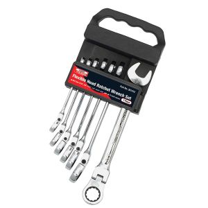 Toledo 7 Piece Sae Flexible Head Ratchet Set  