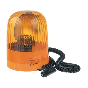 Hella 12V Kl Ranger Series Amber Rotating Beacon With Magnetic Base 