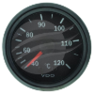 VDO 40-120C 1600mm Mechanical Water Temp Gauge Kit 