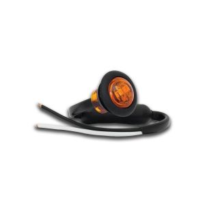 LED 12-24V Amber Marker Light (28mm X 25mm Round)