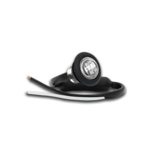 LED 12-24V White Marker Light (28mm X 25mm Round)
