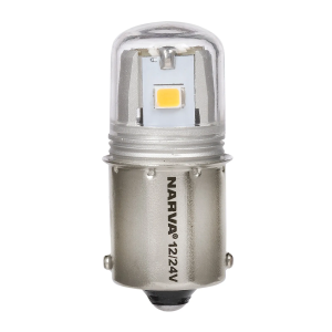 Narva 12-24V Ba15S (5W) Led Park Globe (Blister Pack of 2)