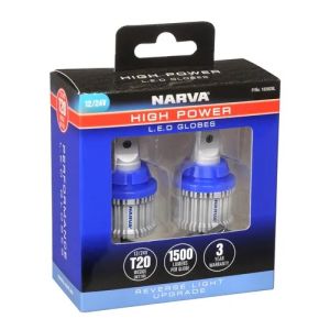 Narva 12-24V T20 High Power Led Reverse Globe (Blister Pack of 2)