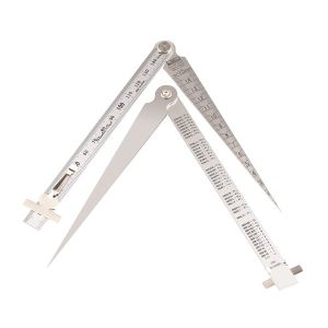 Toledo 1-15mm Taper Gauge With 150mm Ruler