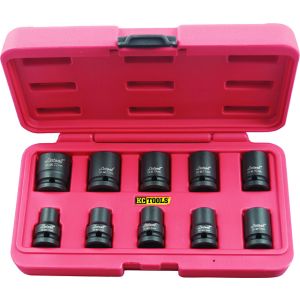 KC 10 Piece 1/2" Drive Metric Impact Socket Set