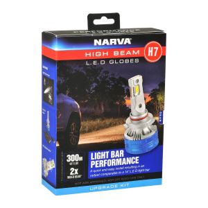 Narva Gen 3 12-24V 6000 Lumen H7 High Beam LED Globe Conversion Kit (Not Adr Approved) 