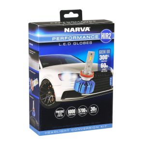 Narva Gen 3 12-24V 6000 Lumen HIR2 LED Globe Conversion Kit (Not Adr Approved) 