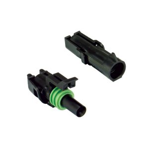 Quikcrimp Complete Single Circuit Weatherpack Connector (Pack Of 2) 