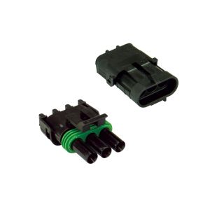 Quikcrimp 2 Complete 3 Circuit Weatherpack Connector Pack 