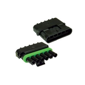 Quikcrimp 6 Pin Weatherpack Connector Kit (Pack Of 2) 