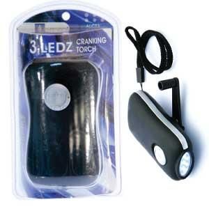 Aerpro 3 LED Cranking Torch  