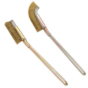 Toledo 2 Piece Brass Bristle Brush Set  