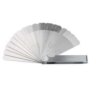 Toledo Straight 22 Blade Dual Metric/Imperial Feeler Gauge Set 