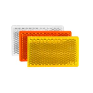 Perei 59mm X 31mm Red Self Adhesive Reflector