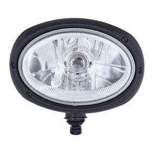 Hella 120 Oval Surface Mount High/Low QH Headlight With Adjustable Frame 
