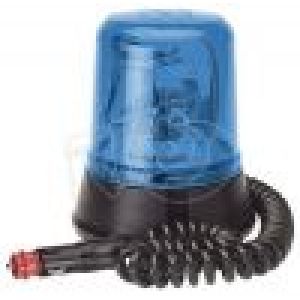 Narva Optimax 12-24V Blue Rotating Beacon With Magnetic Base