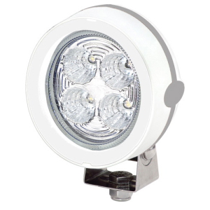 Hella 9-33V LED Mega Beam Flood Light With White Housing