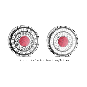 LED 12-24V Reverse Light With Reflector (125mm X 40mm Round) 