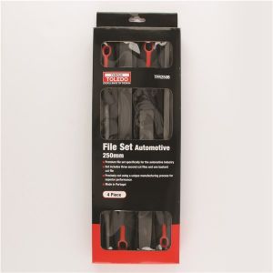 Toledo 4 Piece File Set  