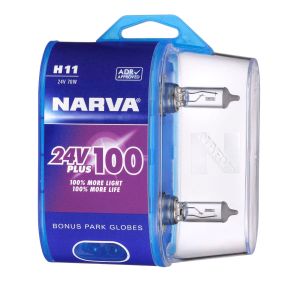 Narva 24V 70W +100% H11 QH Globe (Blister Pack Of 2) 