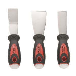 Toledo 3 Piece Stainless Steel Scraper Set
