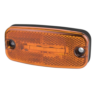 Hella 12V Amber LED Marker Light (110 X 51 X 22mm)